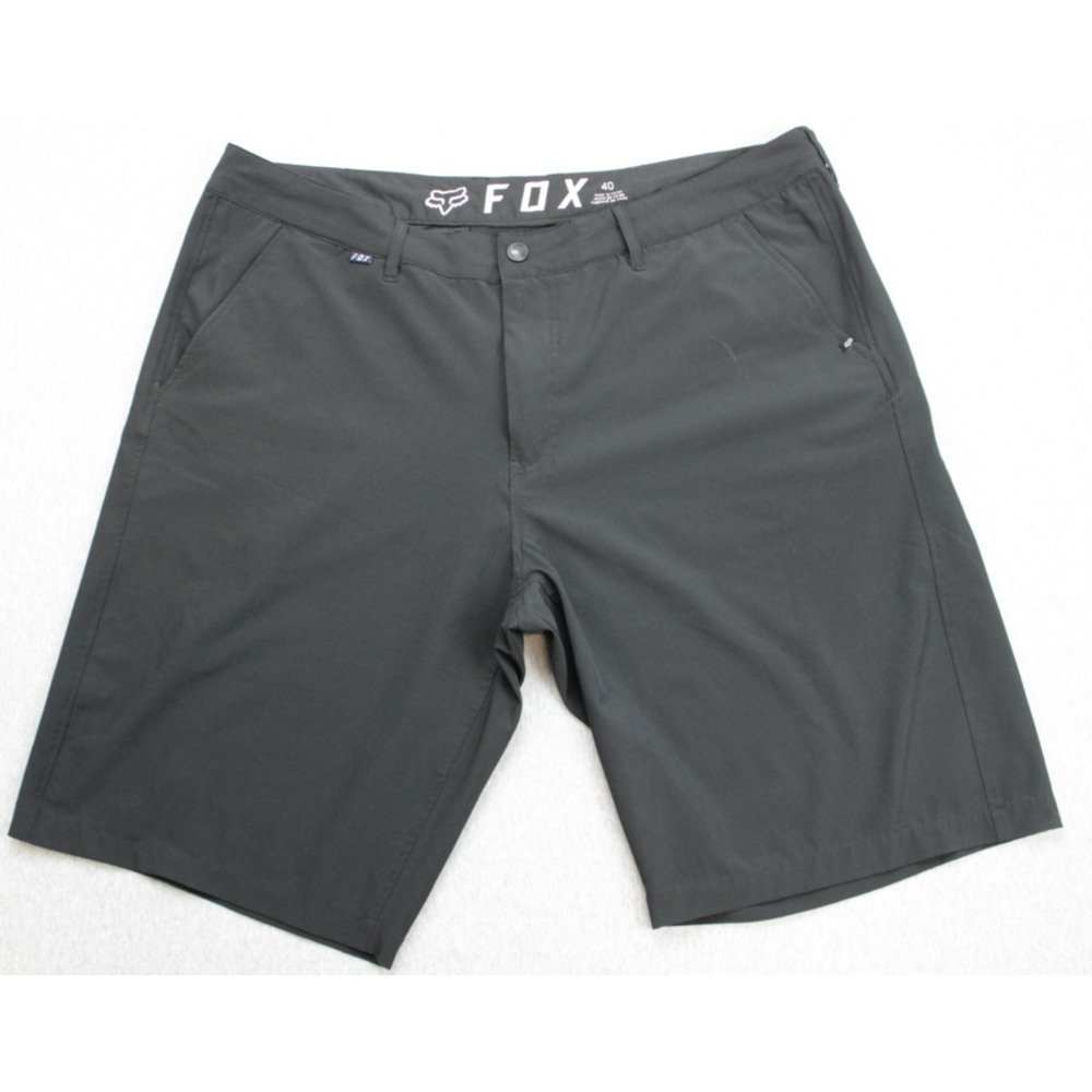 Fox Shorts Mens 40 Black Performance Stretch Chino 11" Inseam